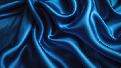 Obraz premium texture of blue fabric cloth background