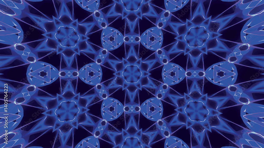 Aufkleber abstract colorful kaleidoscopic geometric pattern. kaleidoscopic background design. hypnotic backgro