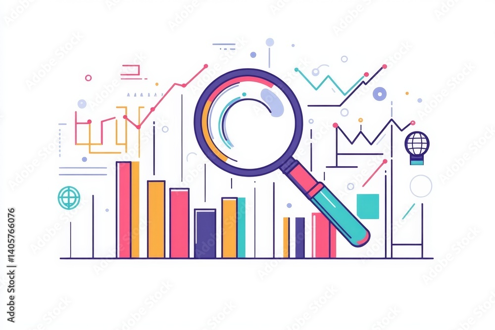Poster data analysis, business insights, trend identification. visualizing key metrics, discovering pattern