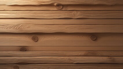 Fototapeta premium Detailed view of wood planks featuring grooves on a pristine wood plank floor