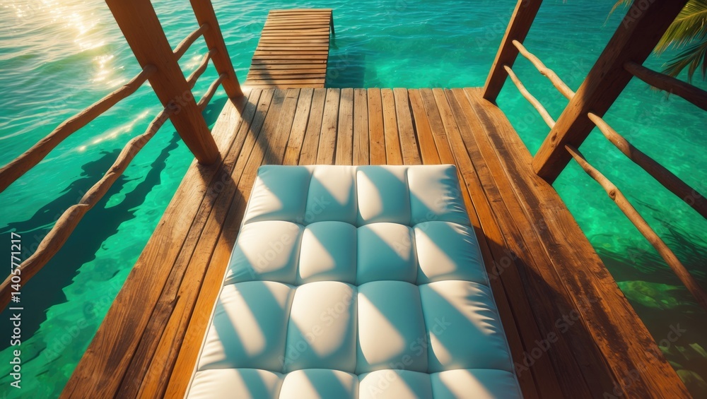 Poster front view of an empty seat against a surface background
