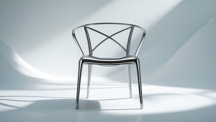 Rack positioned on a white surface