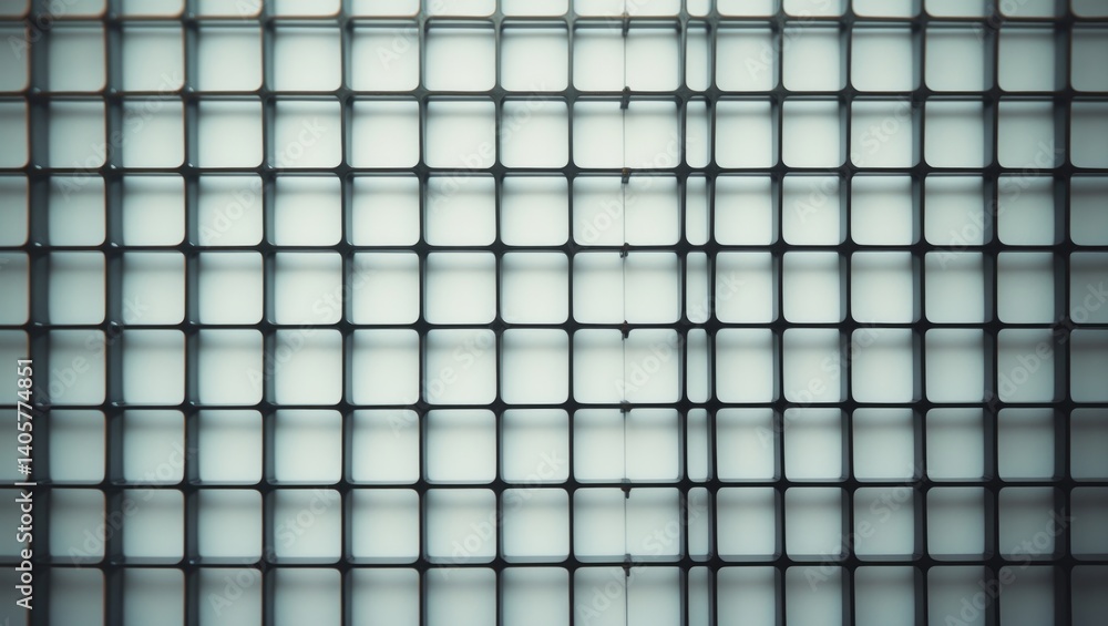 Poster background featuring halftone squares