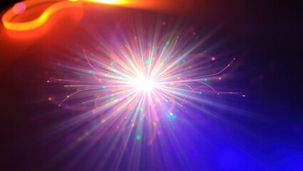 abstract background with stars