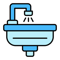 Hair wash sink Icon
