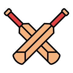 Cricket bat Icon