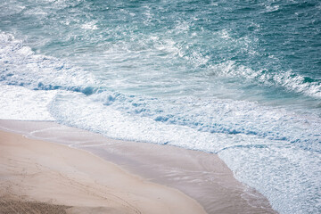 waves on the beach