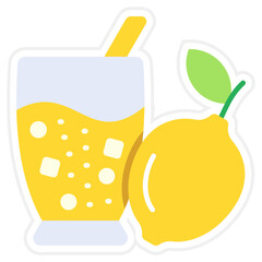 Lemon juice Icon
