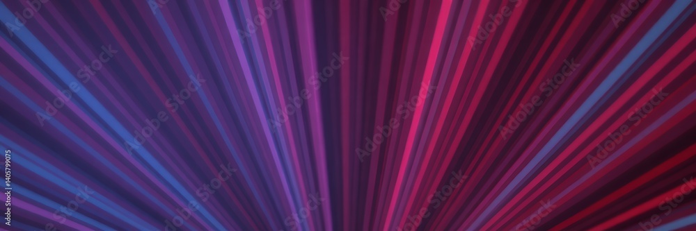 Poster abstract background with converging lines in shades of blue and red creating a dynamic effect