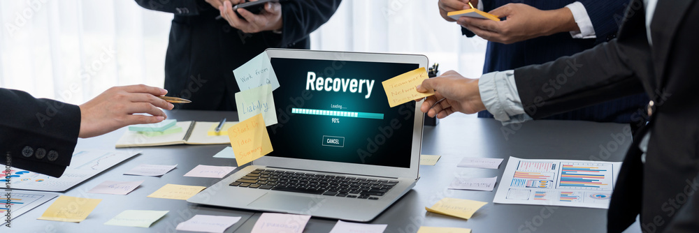 Poster data backup restoration recovery restore data from cloud storage brisk and provide planned network r