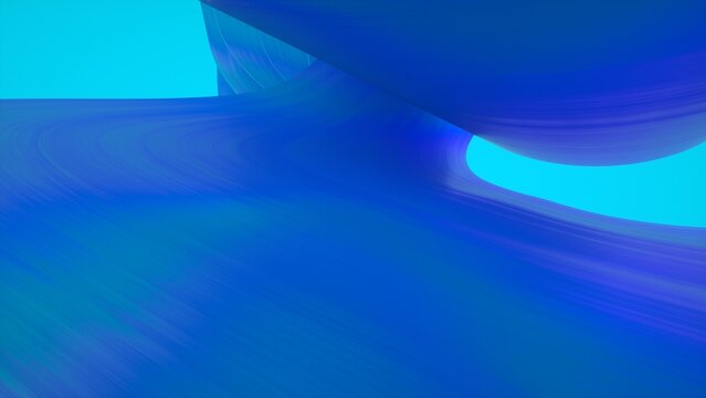 abstract blue waves