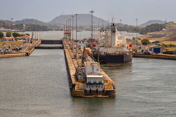 Exposure of the Pedro Miguel Locks are located North past the Miraflores Locks.