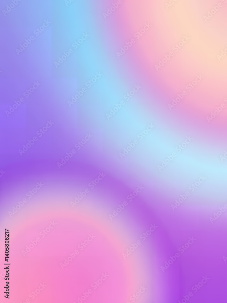 Poster abstract blurred background with pastel colors blending softly in a smooth gradient effect design