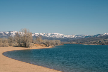 Spring Views of Pineview Reservoir, Huntsvill,e Utah 