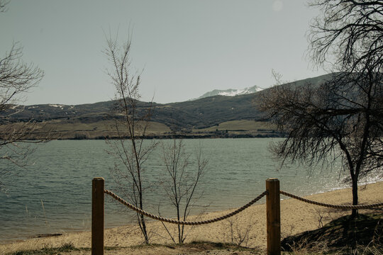 Spring Views of Pineview Reservoir, Huntsvill,e Utah 