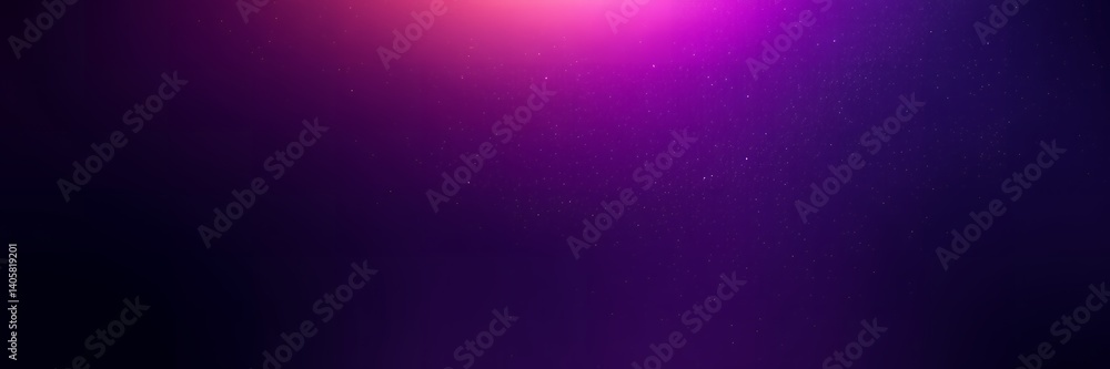 Poster a gradient background transitioning from pink to purple with subtle dust particles scattered around