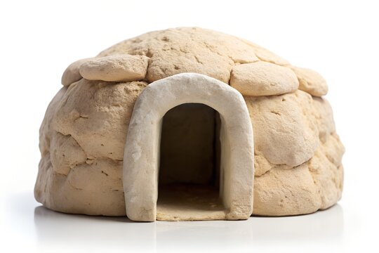 Clay Igloo Model &ndash; Primitive Shelter Design and Traditional Architecture Concept
