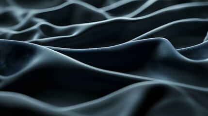 Obraz premium Abstract wavy surface with light and shadow creating a textured three dimensional effect.