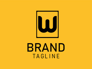 Initial Letter W Modern logo design. Beauty and Fashion Logos.