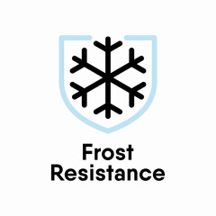 Frost Resistance information sign