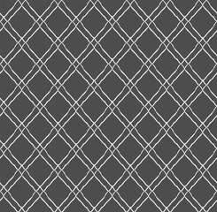 Seamless thread abstract pattern on a gray background