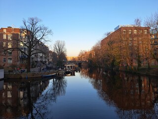 canal in amsterdam