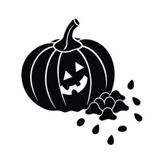 vector illustration of a pumpkin