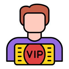 Vip person Icon
