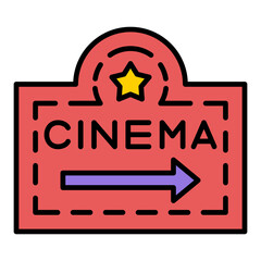 Cinema entry Icon