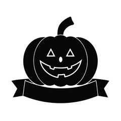 halloween pumpkin vector