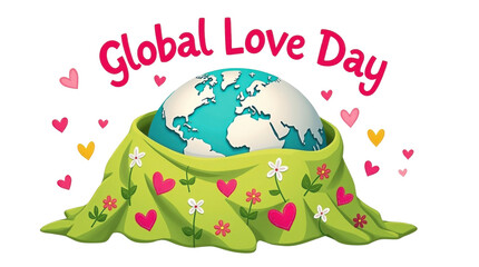 Celebrating global love day a heartfelt gathering for unity and connection in a colorful environment