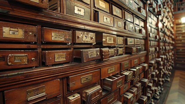Antique Wooden Drawers: A Glimpse into the Past