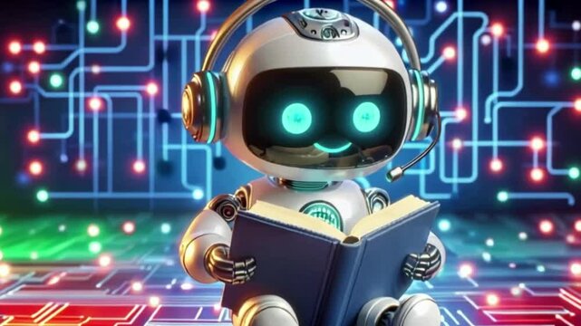 Niedlicher kleiner Roboter