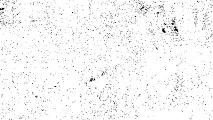 Black grainy texture isolated on white background. Distress overlay textured. Grunge design elements. Vector illustration.