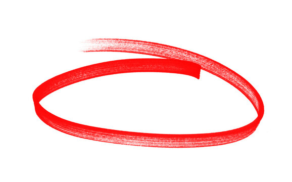 Handwritten red circle. For marking text, numbers, marker pen, pencil, logo, hand-drawn doodle grunge circle highlights	