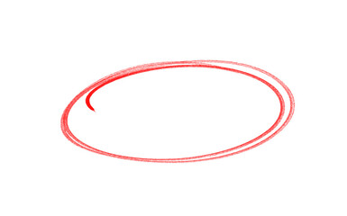 Highlight the hand drawing of different circles isolated on the background, as well as the red circle. For marking text, numbers, marker pen, pencil, logo, hand-drawn doodle grunge circle highlights	