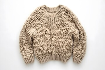 Cozy Hand-Knitted Oversized Sweater in Pastel Tones