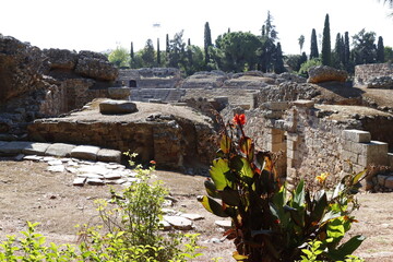 Roman ruins in Merida, Spain