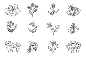 Sweet Pea Svg Flower