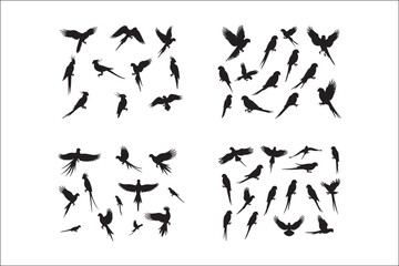 Bird Silhouette Bundle | Flying Birds Vector Clipart | SVG, PNG, EPS for Cricut & Laser Cutting

Birds Vector Silhouettes | Wildlife Animal SVG Files | Digital Bird Clipart for Crafts & Decor

Flying 