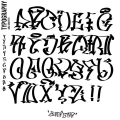 graffiti abcd background