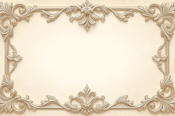 Fancy filigree page border