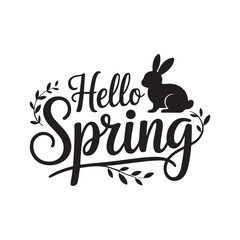 Happy Easter Design, Hello Spring ,Easter Quotes Design, Easter ornament, easter typography, Easter t-shirt Design, Easter vector, Easter ornament