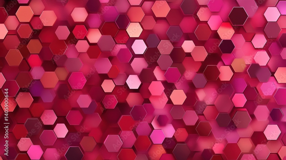 Poster hexagons pattern. geometric abstract background with simple hexagonal elements. medical, technology 