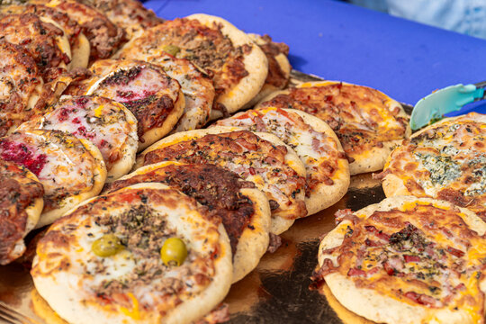 Delicious fodd in the street market 