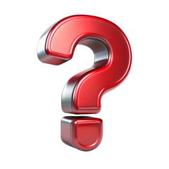 red question mark