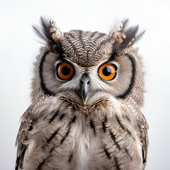 Obraz premium portrait of a great horned owl