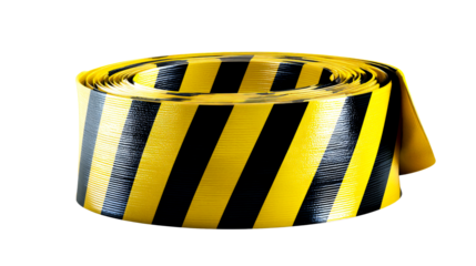 Caution tape for safety at construction sites and events