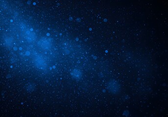 Obraz premium Celestial Blue: A Cosmic Dust Spectacle