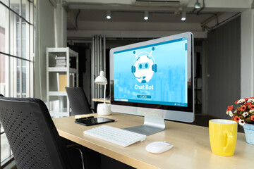 Chatbot software application for modish online business that automatically reply to customer...
